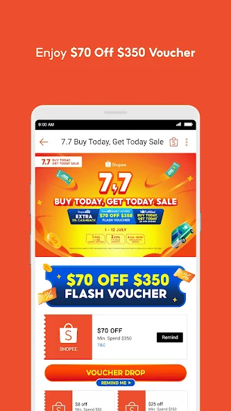 Centro comercial promocional app screenshot 3